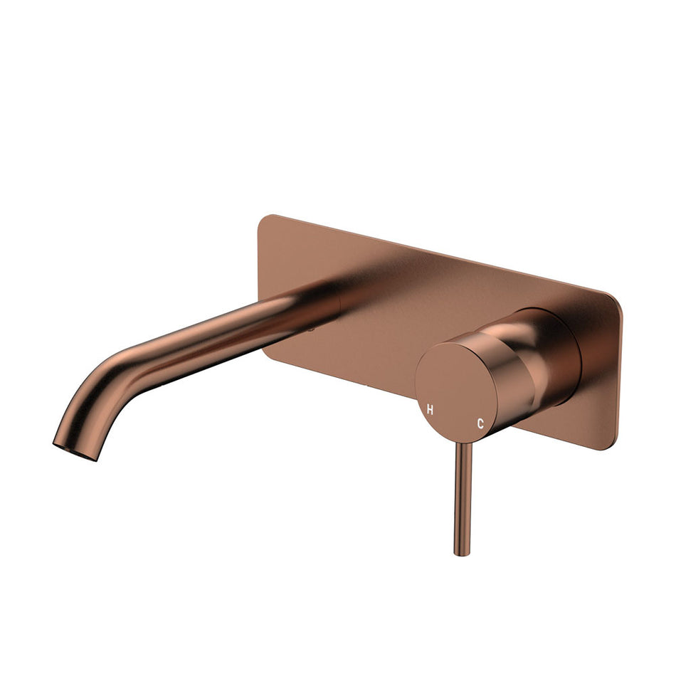 KAYA WALL BASIN/BATH MIXER SET ON PLATE