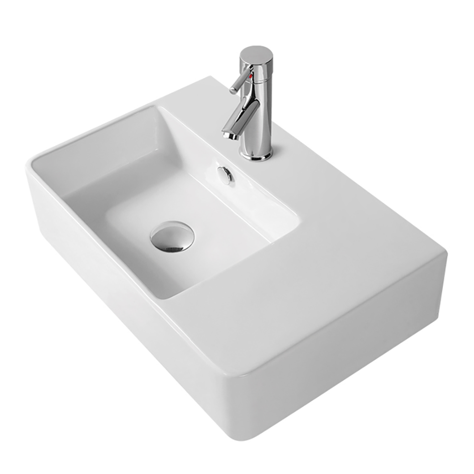 LUMA-80 ABOVE COUNTER/ WALL HUNG BASIN