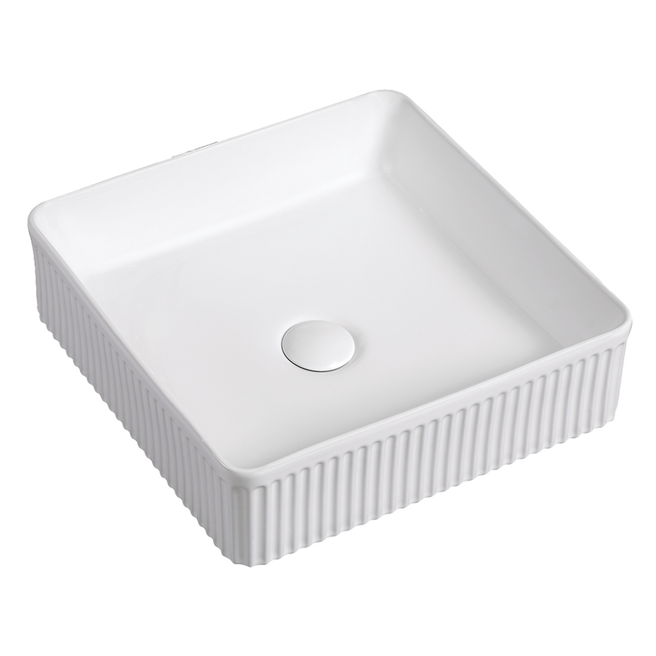 ATHENS-91 FLUTED ABOVE COUNTER BASIN