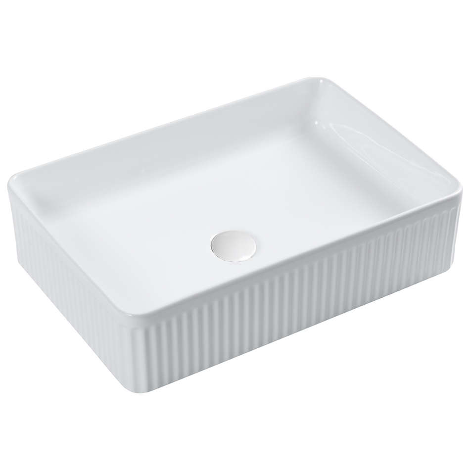 ATHENS-92 FLUTED ABOVE COUNTER BASIN