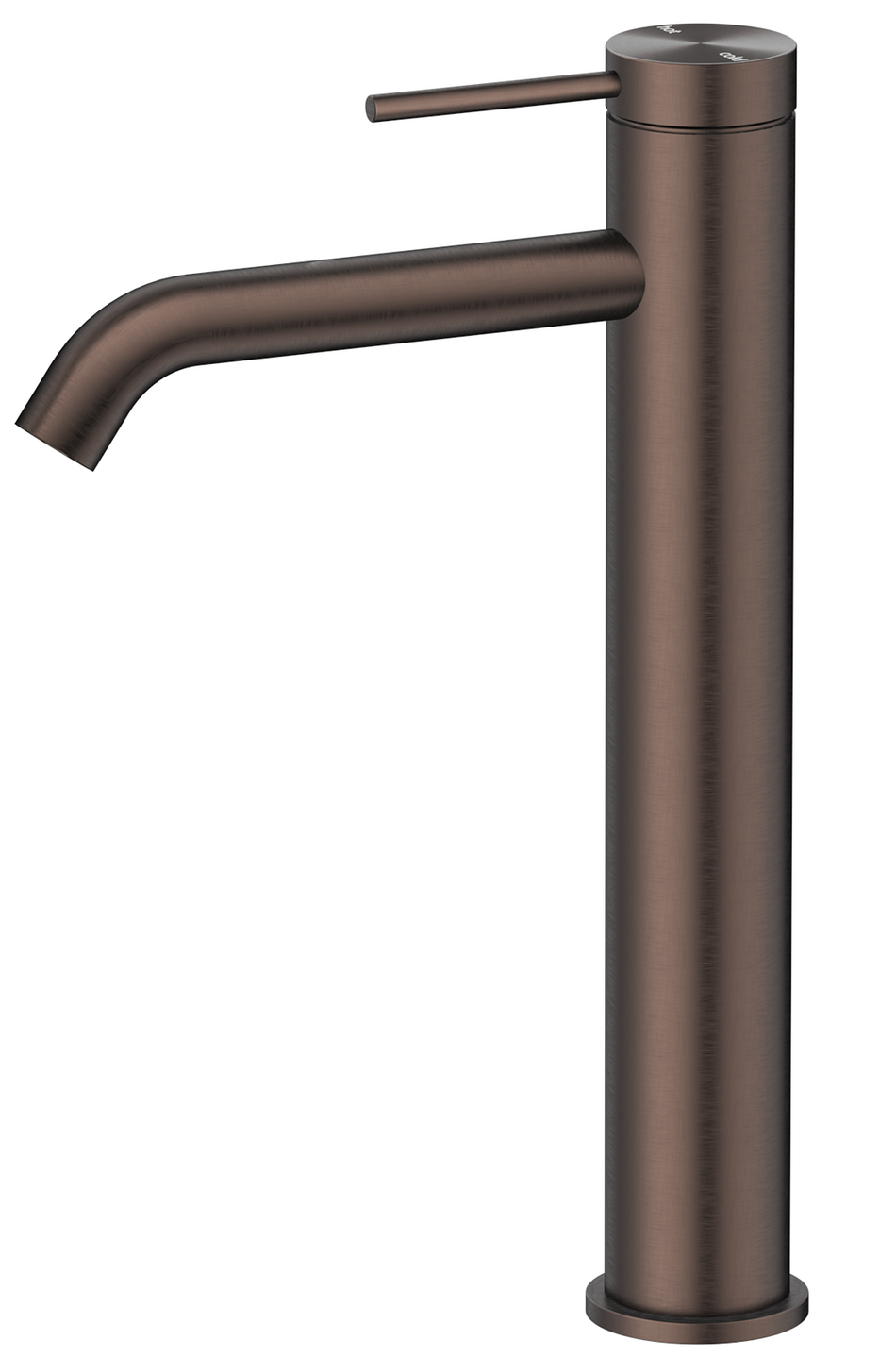 MICA TALL BASIN MIXER CURVED SPOUT