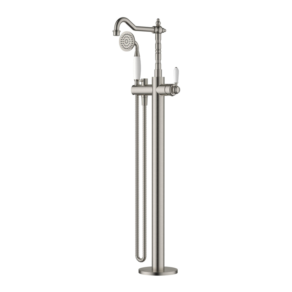 BORDEAUX FREESTANDING BATH MIXER WITH HANDSHOWER