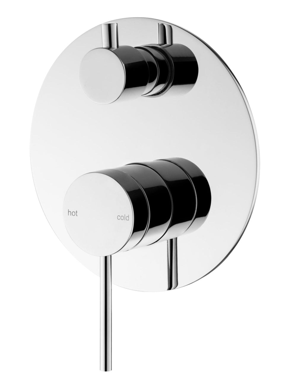 MICA WALL MIXER WITH DIVERTOR WITH LARGE BACK PLATE