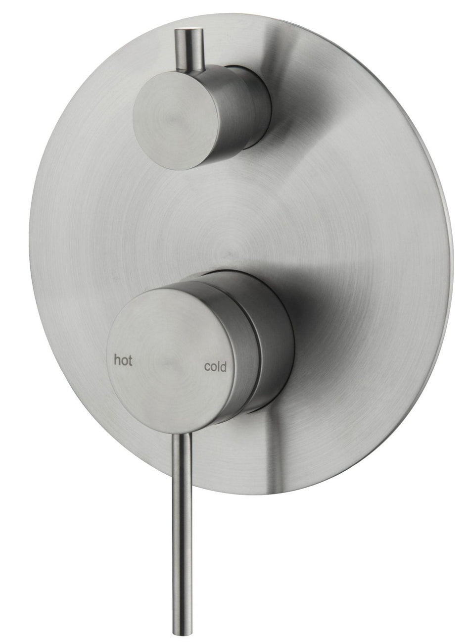 MICA WALL MIXER WITH DIVERTOR WITH LARGE BACK PLATE