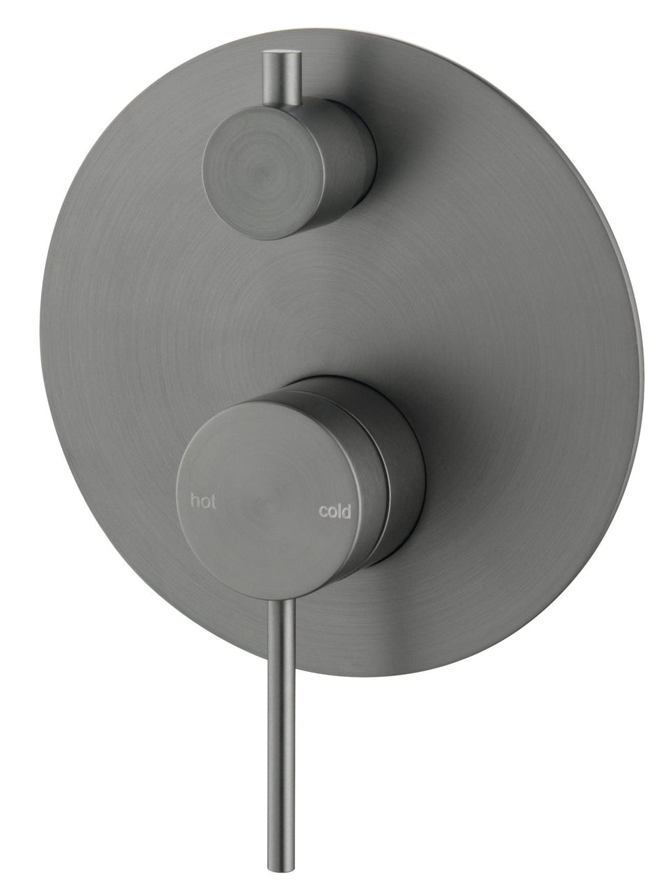 MICA WALL MIXER WITH DIVERTOR WITH LARGE BACK PLATE