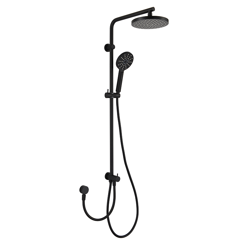 MICA DUAL SHOWER ON RAIL WITH 2 HOSE