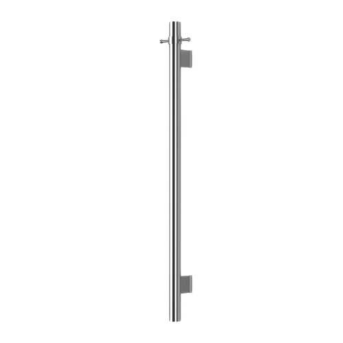 MIRAGE VERTICAL HEATED TOWEL RAIL 1000MM X 120MM WITH 12V TRANSFORMER
