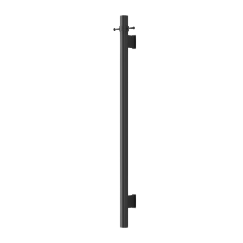 MIRAGE VERTICAL HEATED TOWEL RAIL 1000MM X 120MM WITH 12V TRANSFORMER