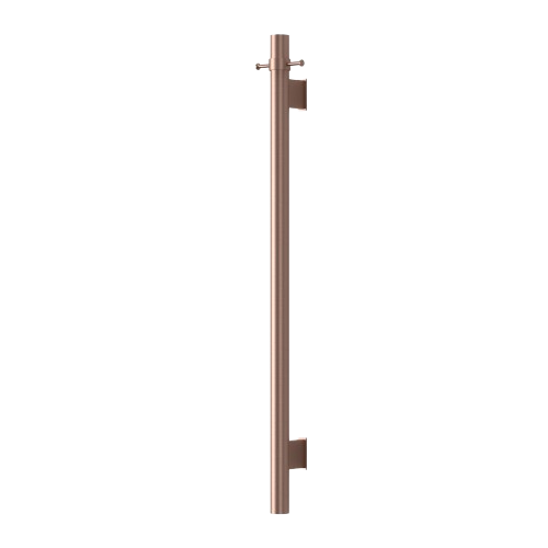 MIRAGE VERTICAL HEATED TOWEL RAIL 1000MM X 120MM WITH 12V TRANSFORMER