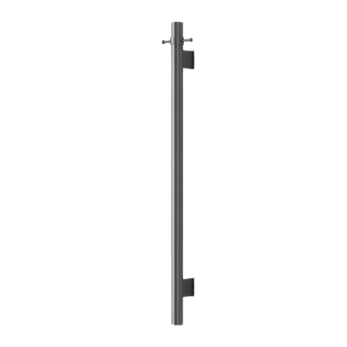 MIRAGE VERTICAL HEATED TOWEL RAIL 1000MM X 120MM WITH 12V TRANSFORMER