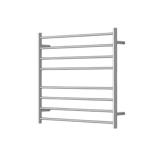 MIRAGE 8 BAR WIDE HEATED TOWEL RAIL 750MM X 700MM
