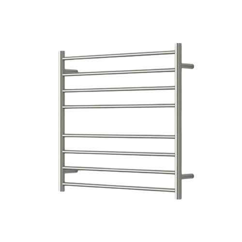 MIRAGE 8 BAR WIDE HEATED TOWEL RAIL 750MM X 700MM