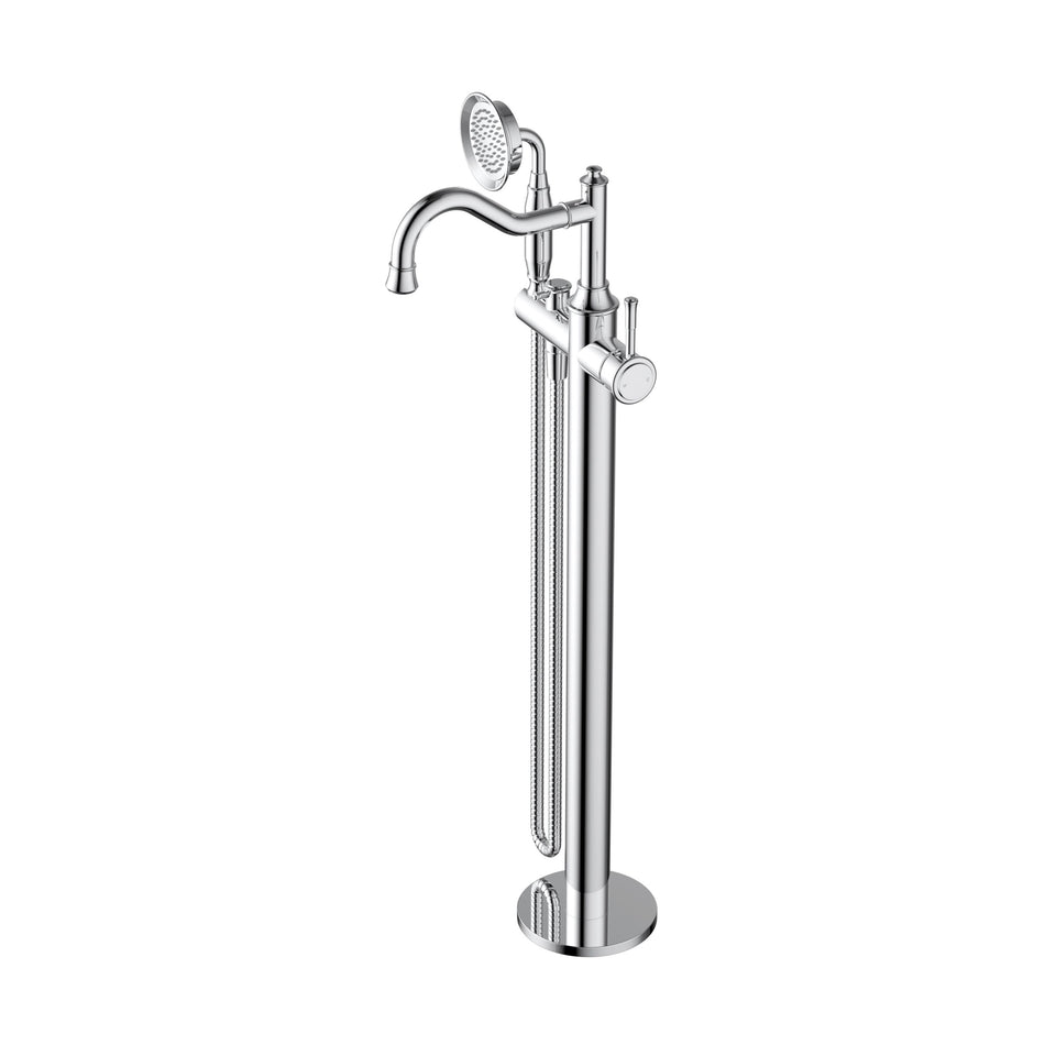 MONTPELLIER FREESTANDING BATH MIXER WITH HANDSHOWER