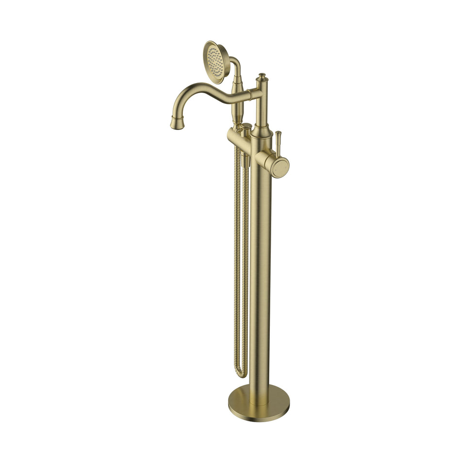 MONTPELLIER FREESTANDING BATH MIXER WITH HANDSHOWER