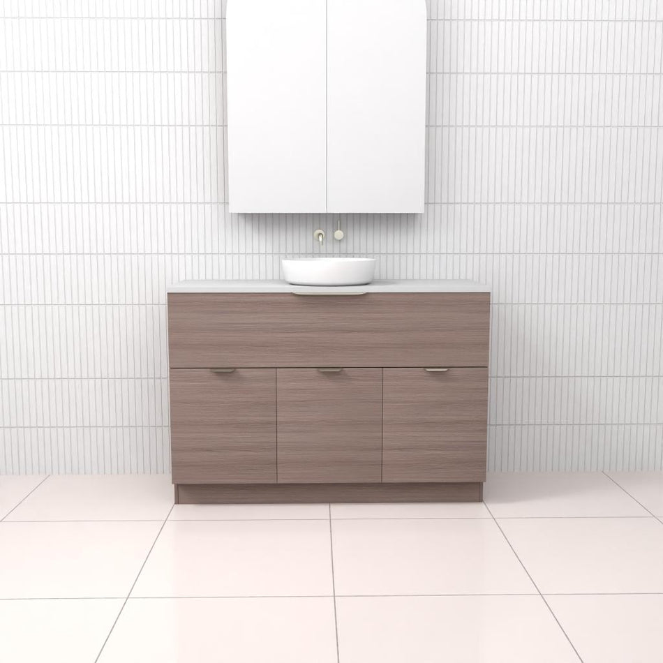 MARLEE URBAN OAK FREESTANDING VANITY - CAB ONLY