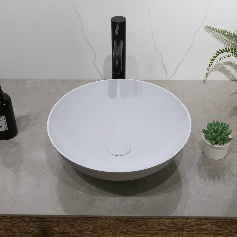 ROSA 330 SOLID SURFACE BASIN