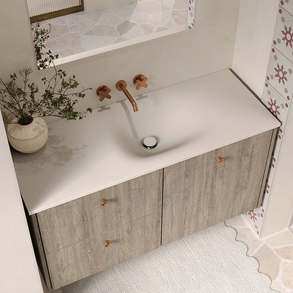 SATORI CONCRETE BASIN TOP - VANILLA