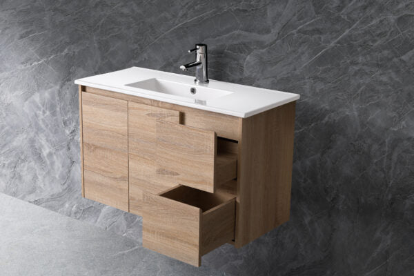 SIERRA GLOSS WHITE WALL HUNG VANITY
