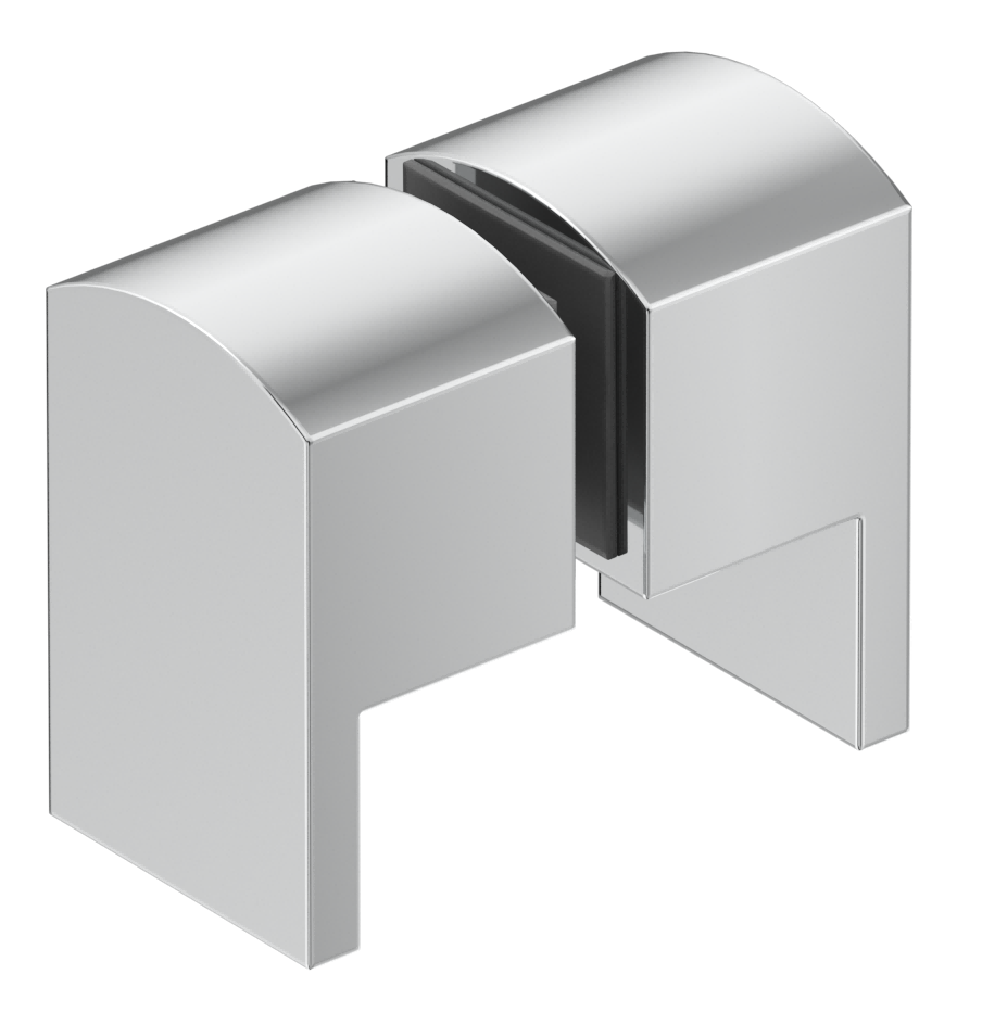 BV - SQUARE SHOWER DOOR HANDLE