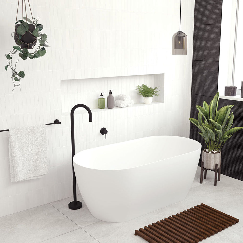 KAYA LIGHTWEIGHT RESIN STONE BATH