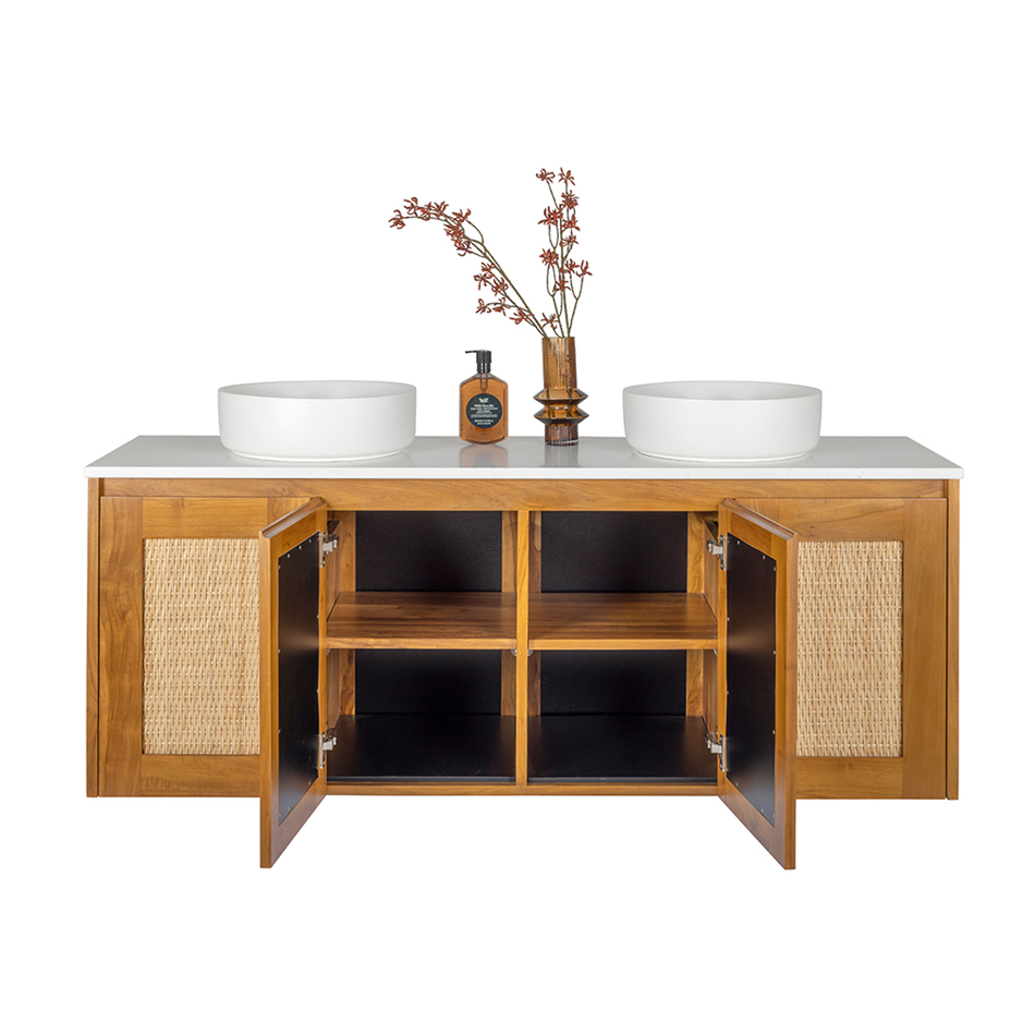 SANTIGA TEAK VANITY