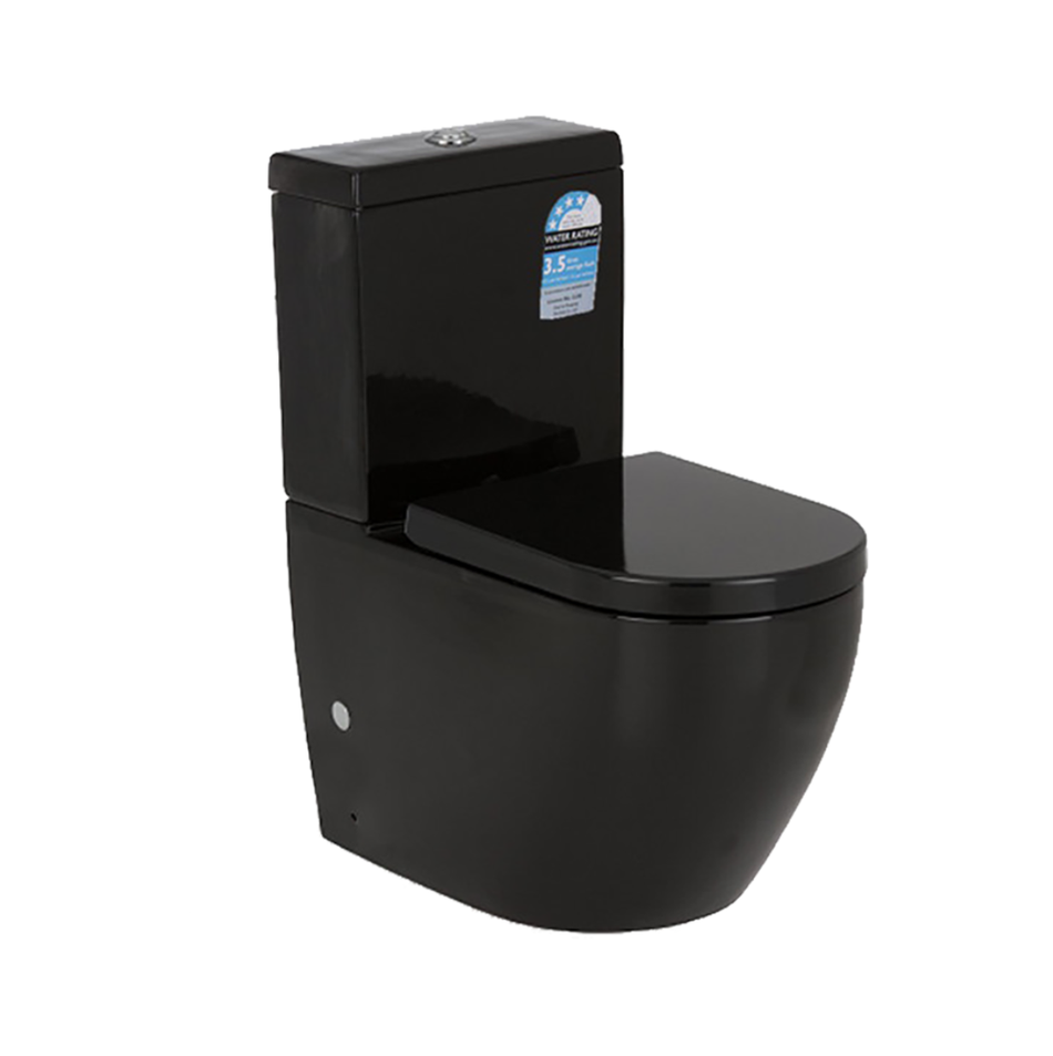 LEON TOILET SUITE BLACK