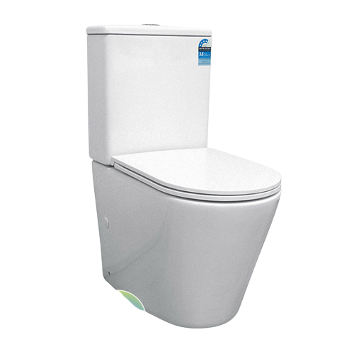 OSLO RIMLESS SHORT PROJECTION TOILET SUITE