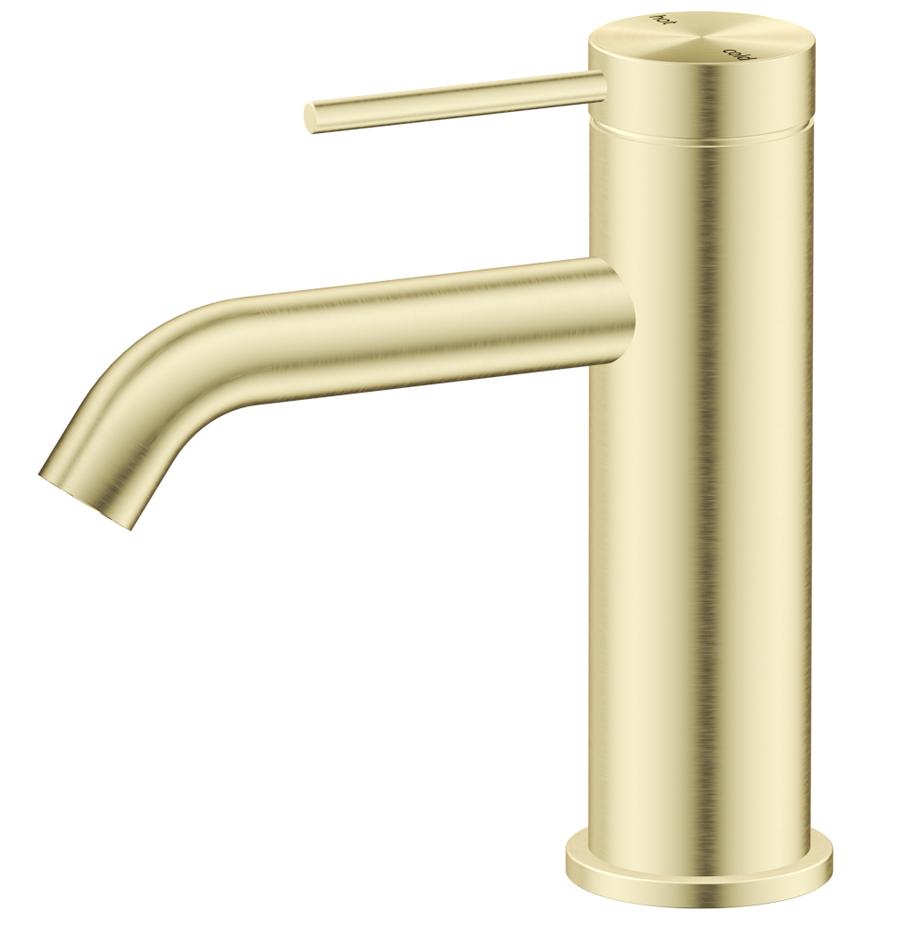 MICA BASIN MIXER CURVED SPOUT
