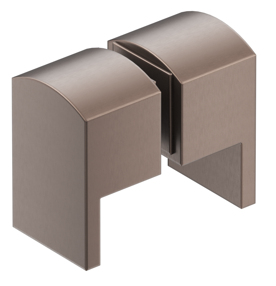 BV - SQUARE SHOWER DOOR HANDLE