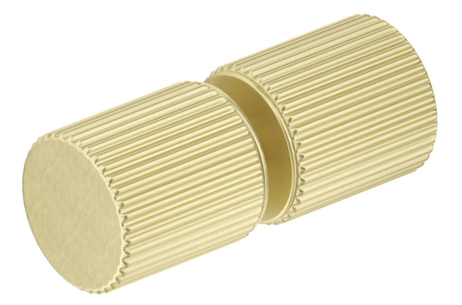 BV - SHOWER SCREEN HANDLE - FLUTED - ROUND
