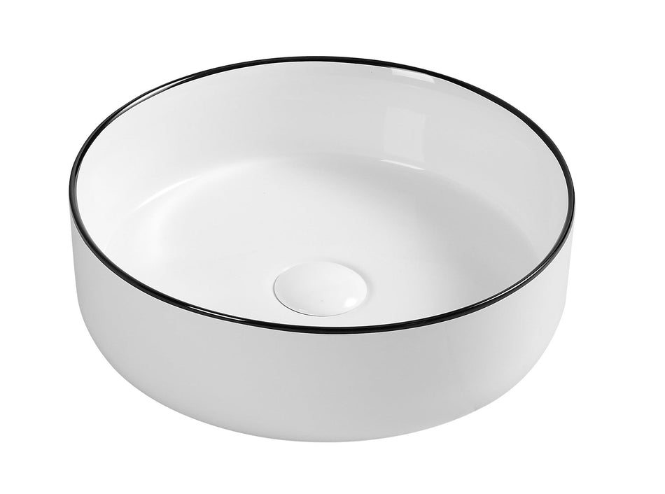 DOVE CERAMIC ROUND BASIN