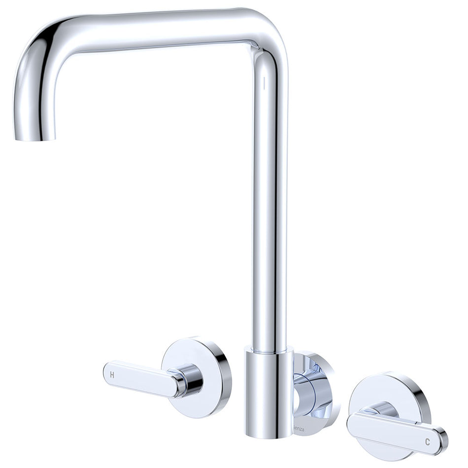 KAYA LEVER TAPS SQUARELINE WALL SET