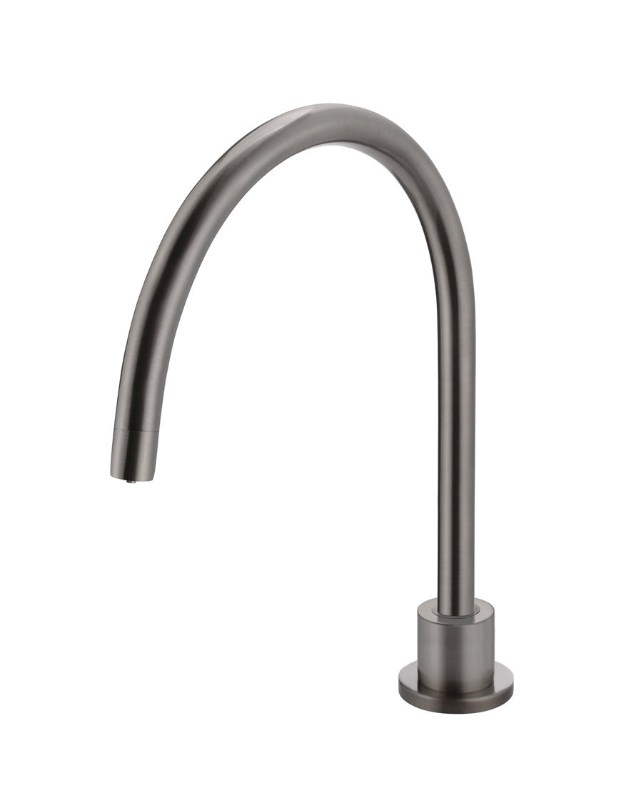 MEIR ROUND HIGH-RISE SWIVEL HOB SPOUT