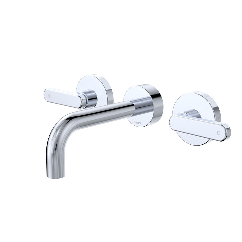 KAYA LEVER TAPS WALL BASIN/BATH SET