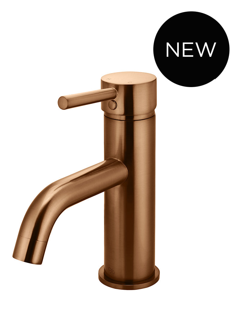 MEIR ROUND BASIN MIXER CURVED