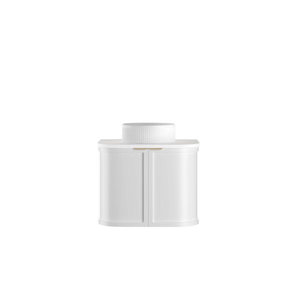 HAMPSHIRE SATIN WHITE VANITY