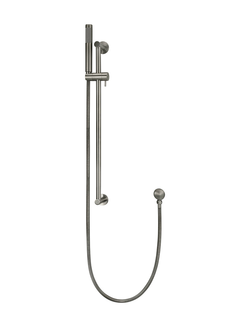 MEIR ROUND HAND SHOWER ON RAIL COLUMN