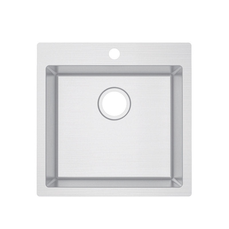 IMPACT TOP MOUNT SINK WITH TAP HOLE