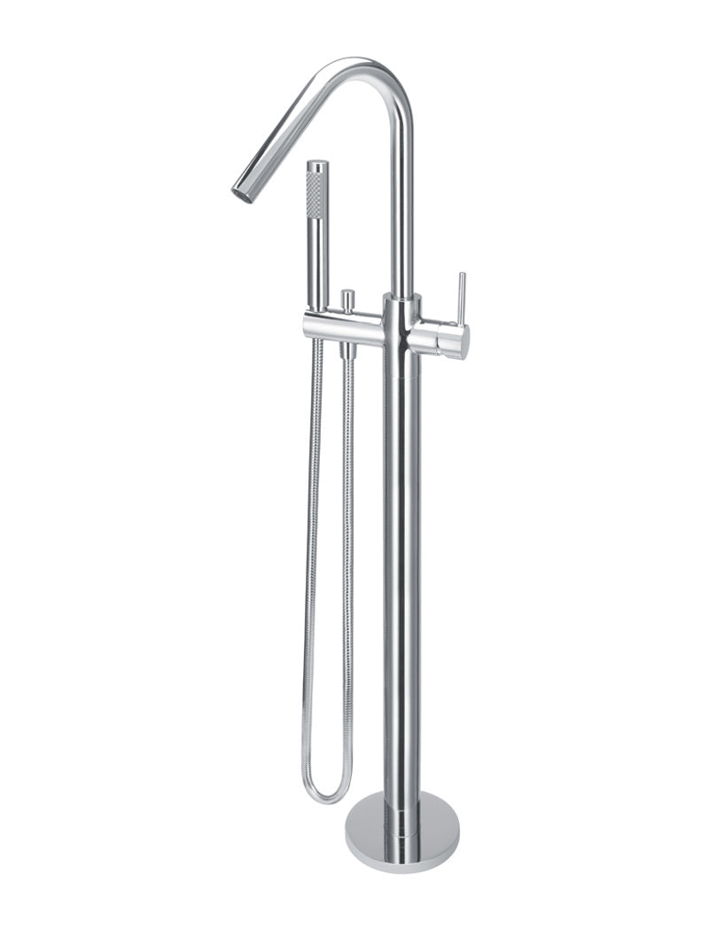 MEIR ROUND FREESTANDING BATH SPOUT AND HAND SHOWER