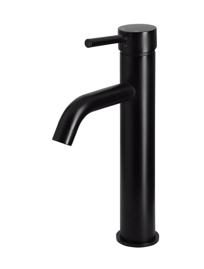 MEIR ROUND TALL CURVED BASIN MIXER