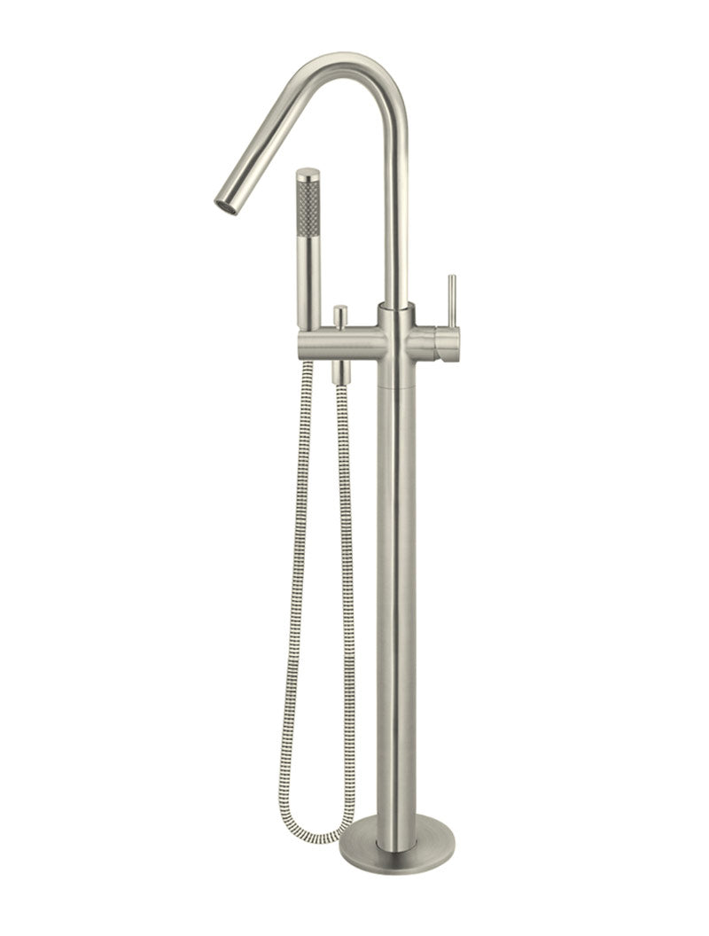 MEIR ROUND FREESTANDING BATH SPOUT AND HAND SHOWER