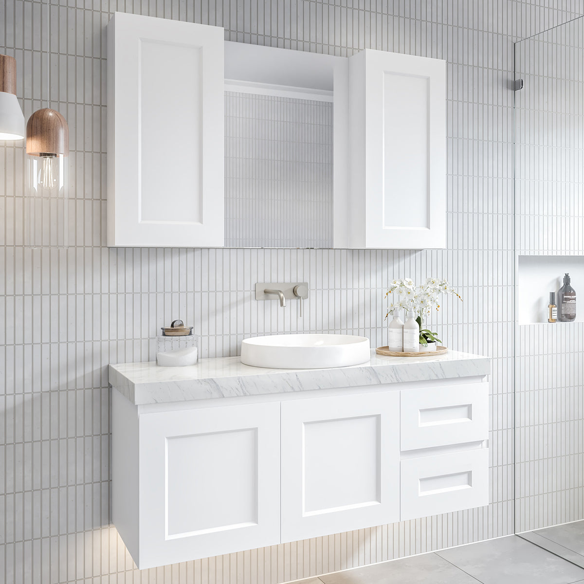 VICTORIA VANITY - WALL HUNG