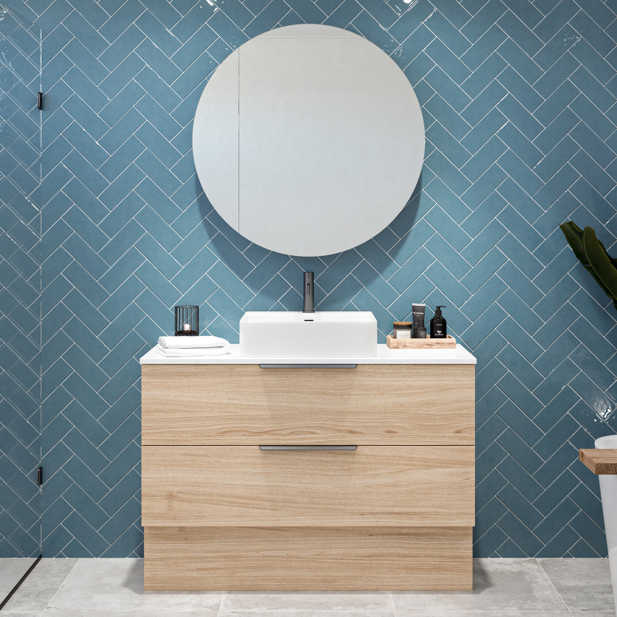 OXBOW VANITY - FLOOR STANDING
