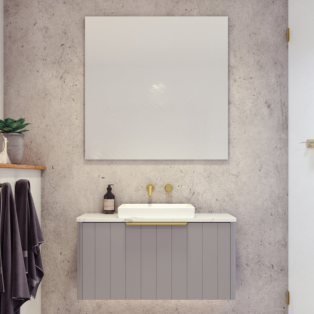 SABA VANITY - WALL HUNG