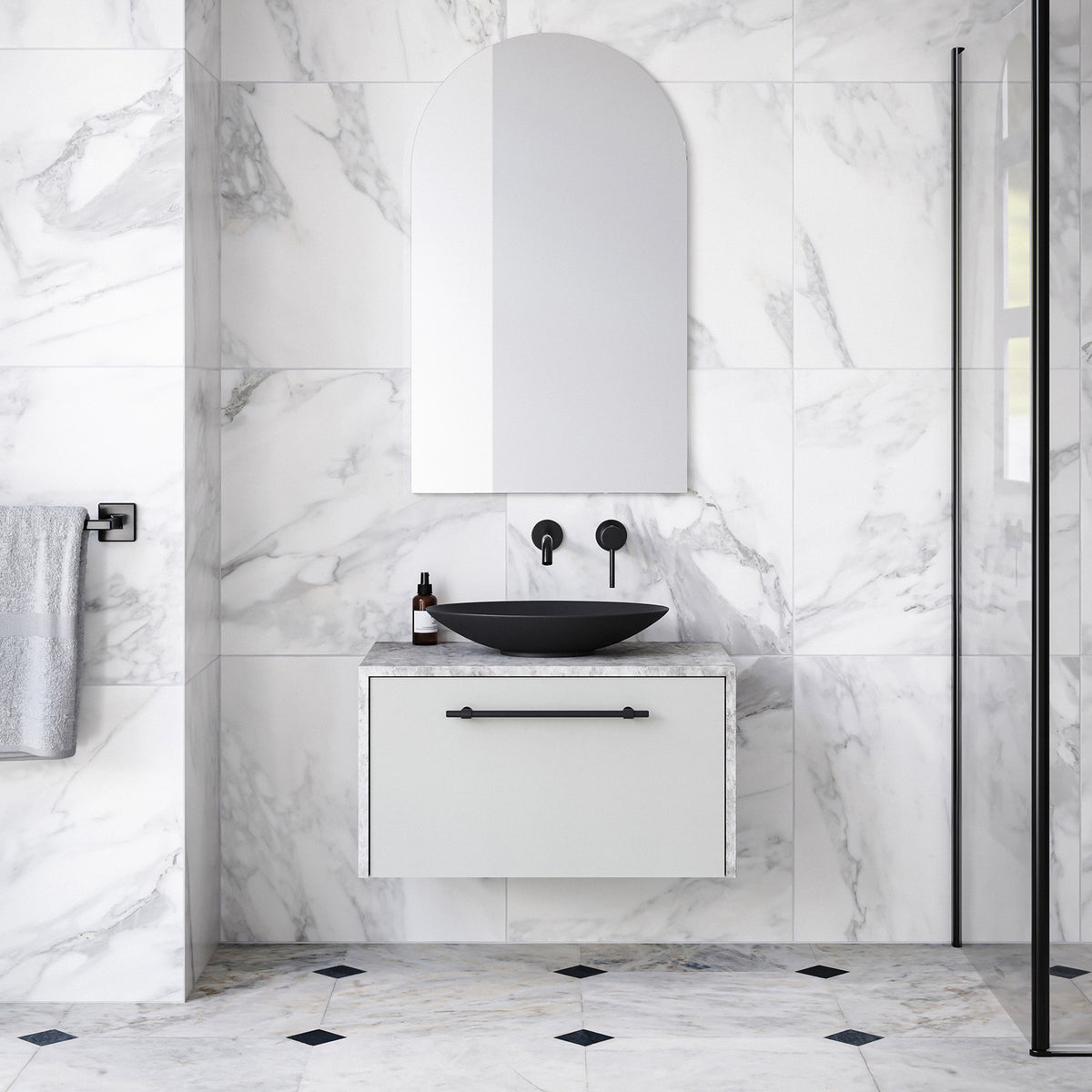 AINSWORTH VANITY - WALL HUNG