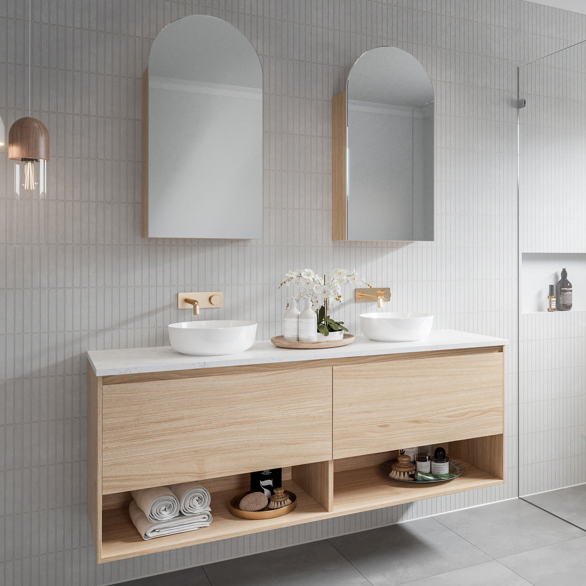 KARLIE VANITY - WALL HUNG