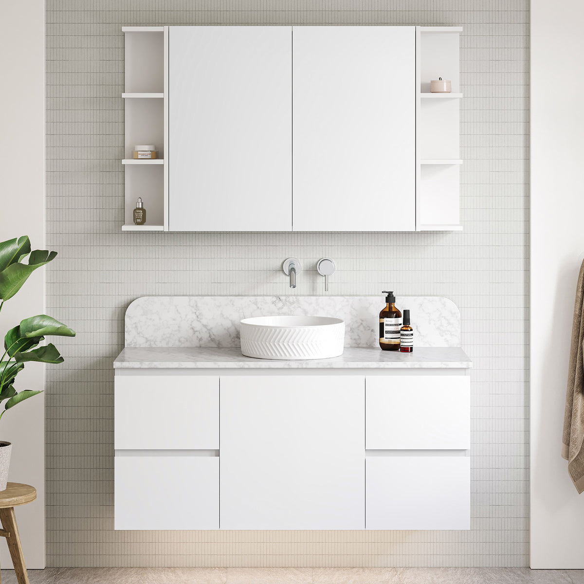 CARLO VANITY - WALL HUNG