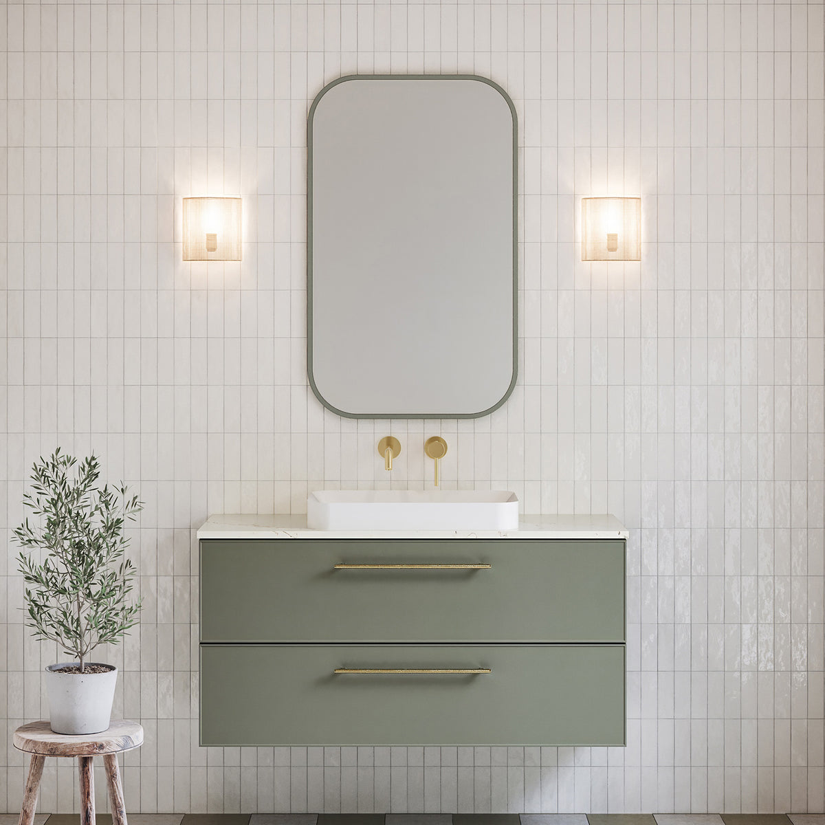 HENLY VANITY - WALL HUNG