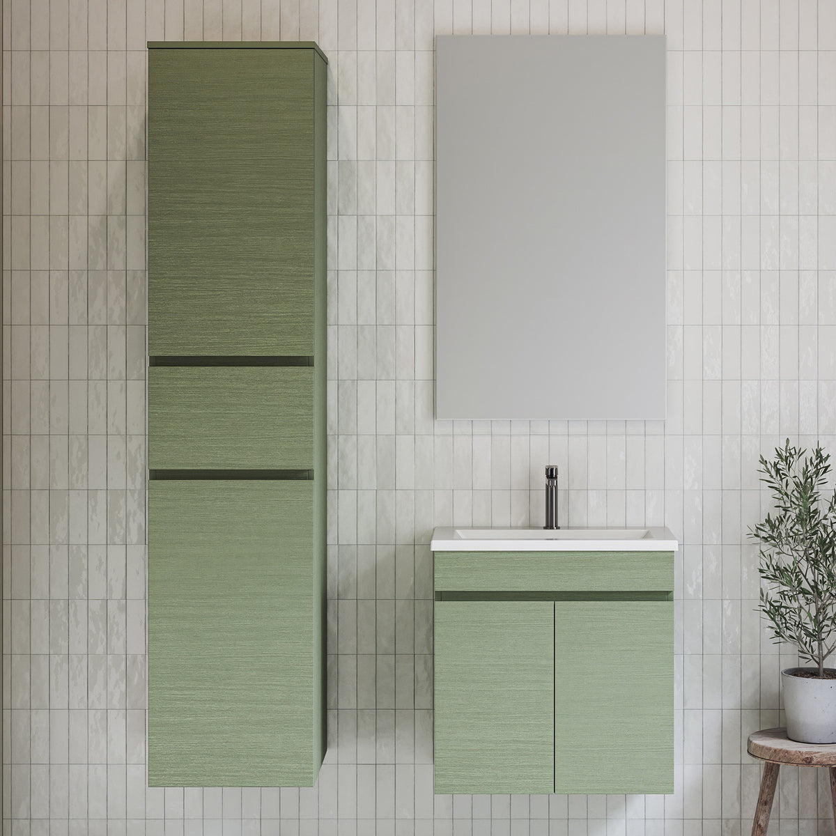 ENSUITE VANITY - WALL HUNG