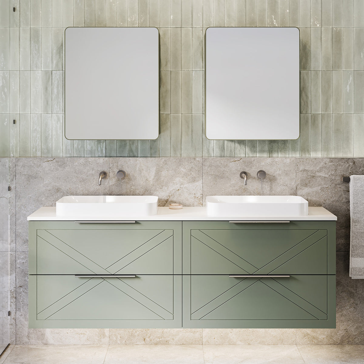 SUTHERLAND HOUSE VANITY - WALL HUNG